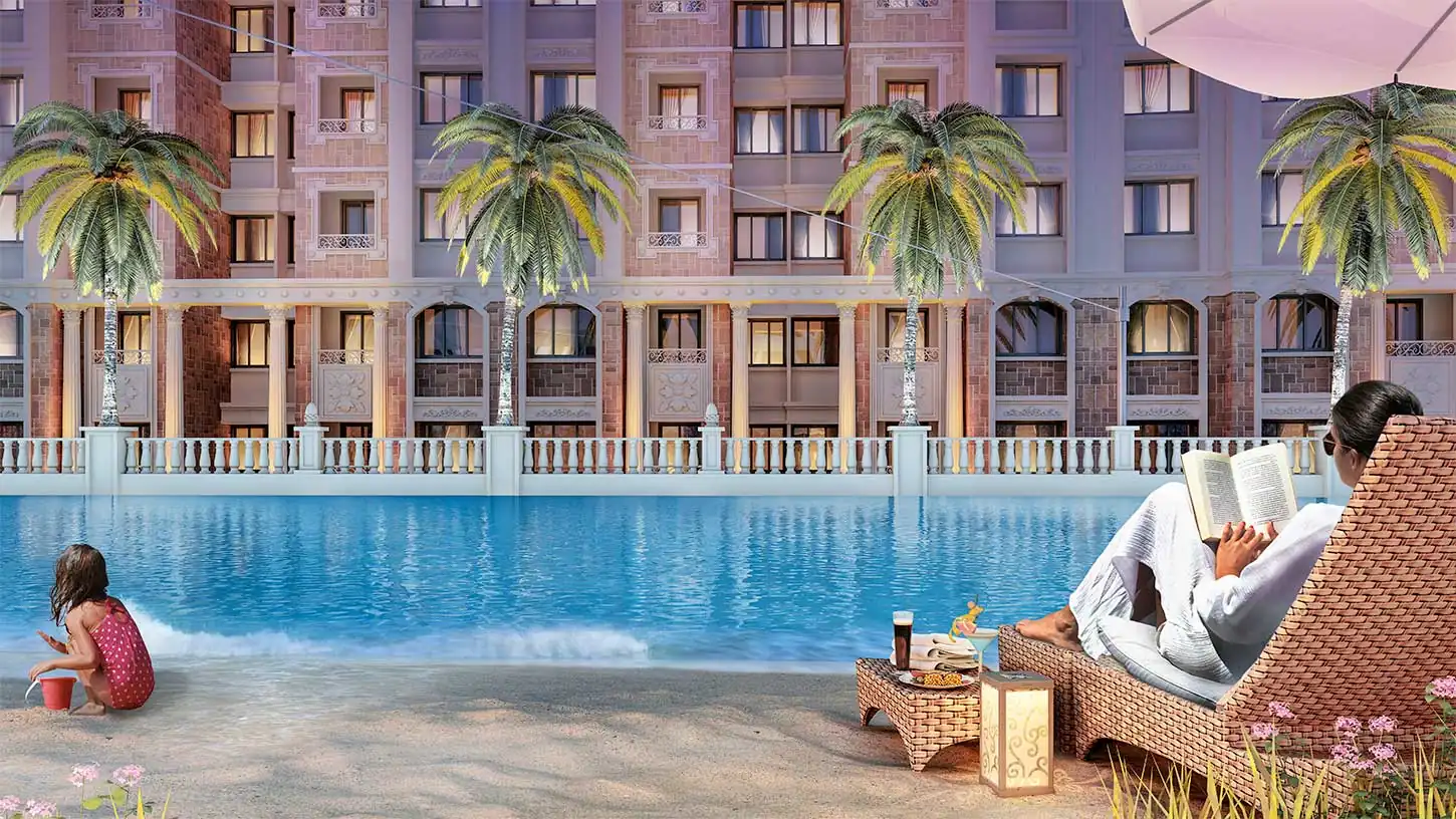 Arihant Aaradhya Beachfront Elevation